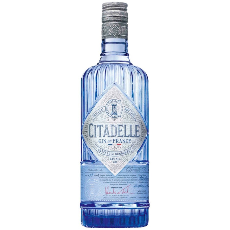 CitaDelle Gin France 70cl 44° - Gin Distillé Premium