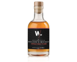 WELCHE'S WHISKY SINGLE MALT FUMÉ ALSACE 20CL 43° - Whisky Français de Qualité