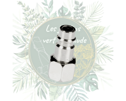 Embout rapide pneumatique standard D femelle 1/4" - Résistant et performant