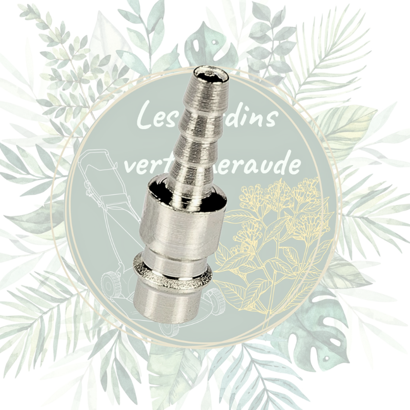 Embout rapide pneumatique standard D cannelé | Jardin