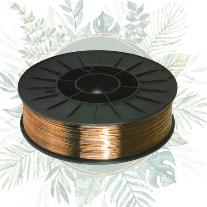 Fil plein acier G3Si1 / ER70S-6 Ø 0,8 mm – Bobine 5 kg pour soudage MAG