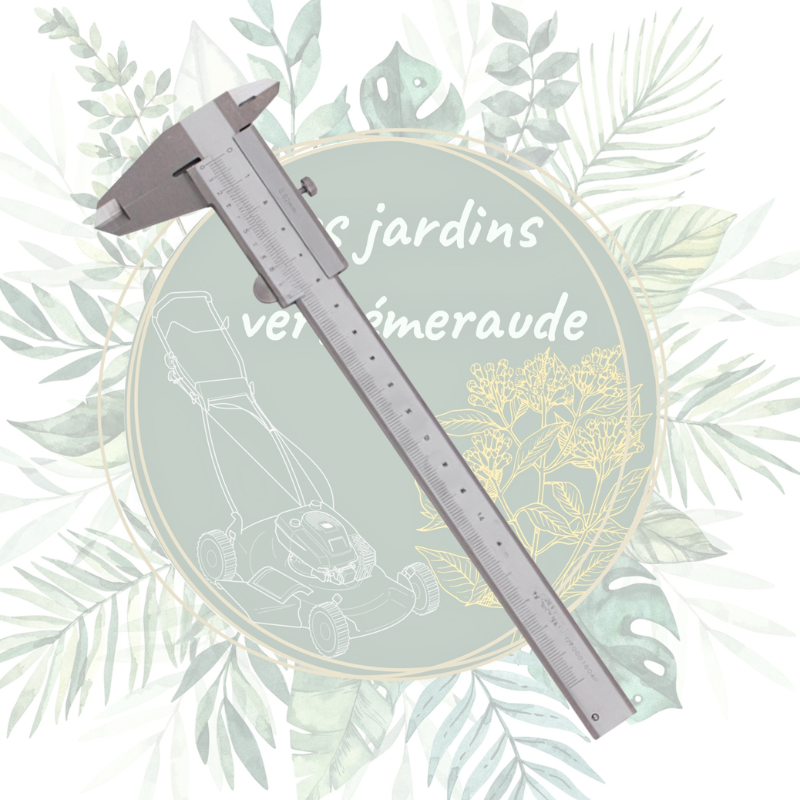 Pied à coulisse - Précision et Durabilité pour le Jardin