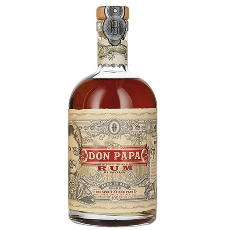 Don Papa Aged in Oak Rhum Philippines 70 cl 40° - Rhum de Mélasse Haut de Gamme