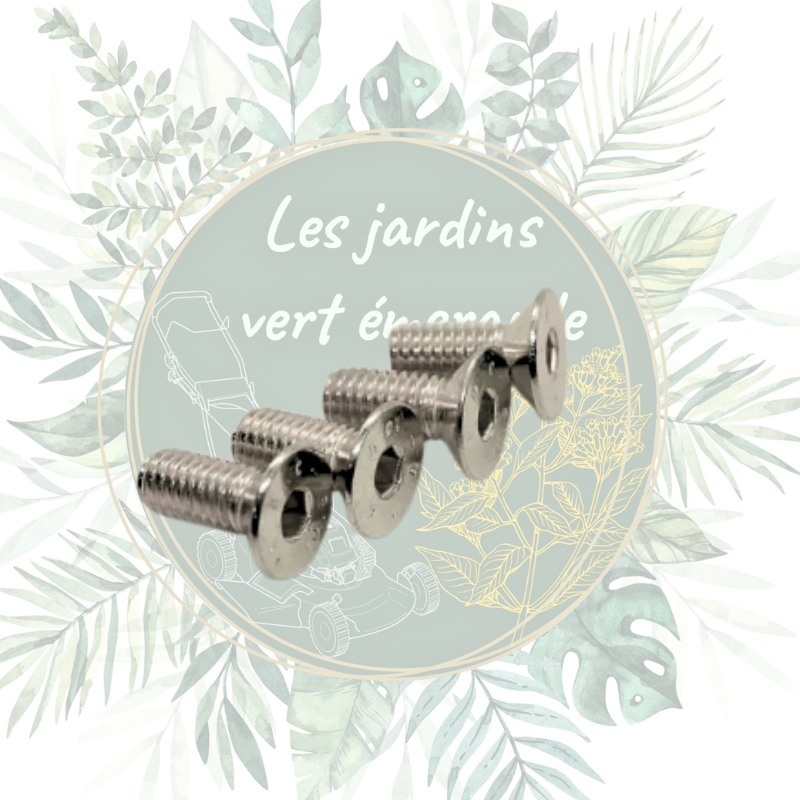 Vis pour tête OREGON JetFit 111111 - Lot de 4 pour une durabilité optimale