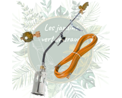 Désherbeur thermique propane pour un jardin sans mauvaises herbes