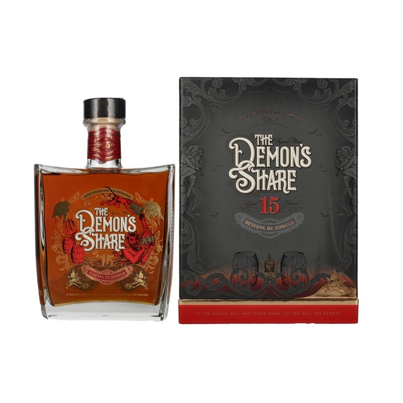 THE DEMON'S SHARE 15 ANS - Rhum Panama Premium 70 cl 43°