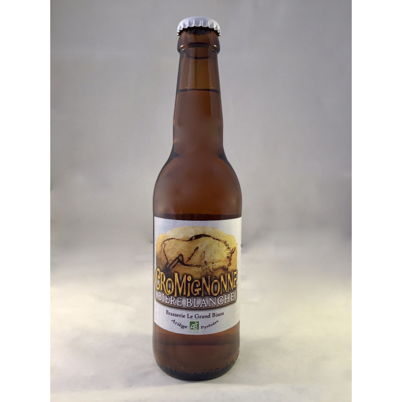 Bière blanche CroMignonne - Brasserie Le Grand Bison