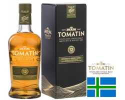 TOMATIN 12 ANS HIGHLAND SINGLE MALT WHISKY 70 CL 43° - Whisky d'Écosse