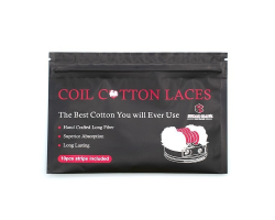 Coil Cotton Laces - Steam Crave 2.5mm pour Vaping