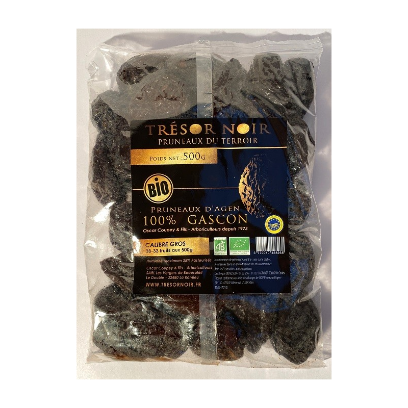 Pruneaux avec noyaux BIO 28/33 - 500g | 1kg - Bienfaits et caractéristiques