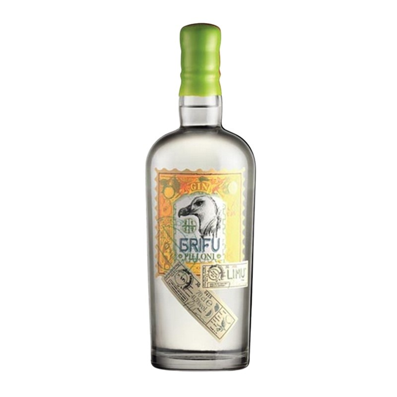 Grifu Limu Carta Silvio - Gin Artisanal d'Italie