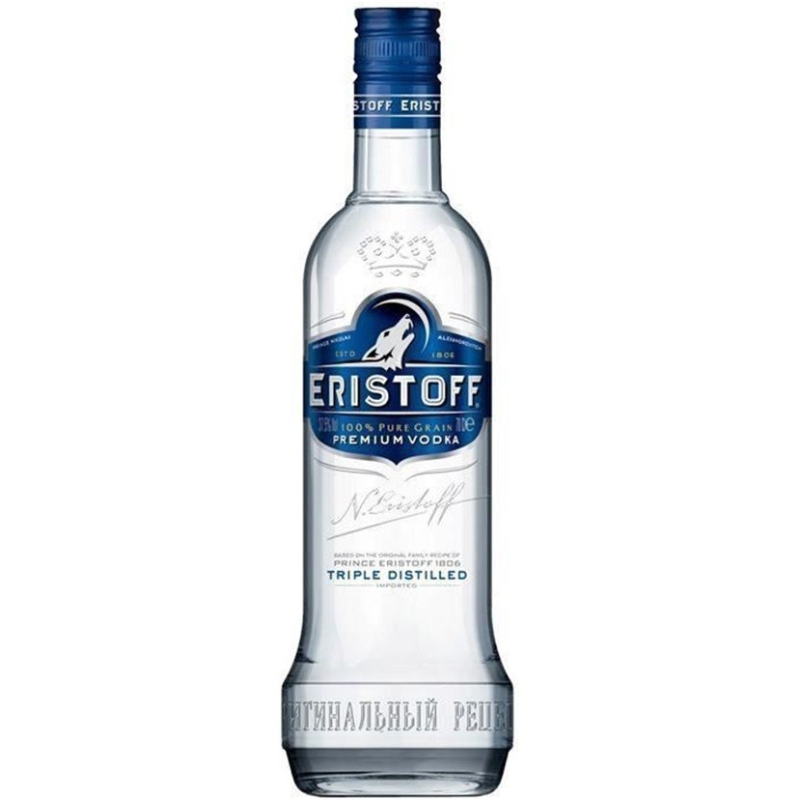 Eristoff Vodka Géorgie 70 cl - Pureté et Élégance
