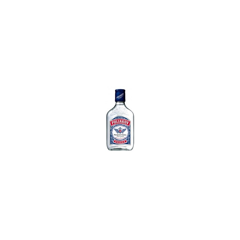 Vodka Poliakov Premium Flagon 20 cl 37.5° - Élégance et Pureté