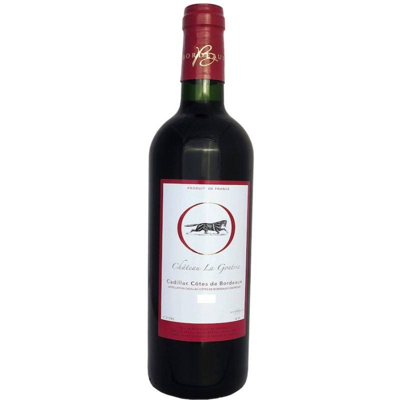 LA GONTRIE MAGNUM 2012 - Vin Rouge Cadillac-Côtes de Bordeaux AOC 150cl