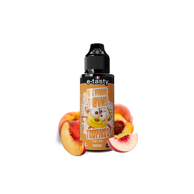 Tropikoo - Les maxis malins 100ml | E-liquide haut de gamme sans nicotine