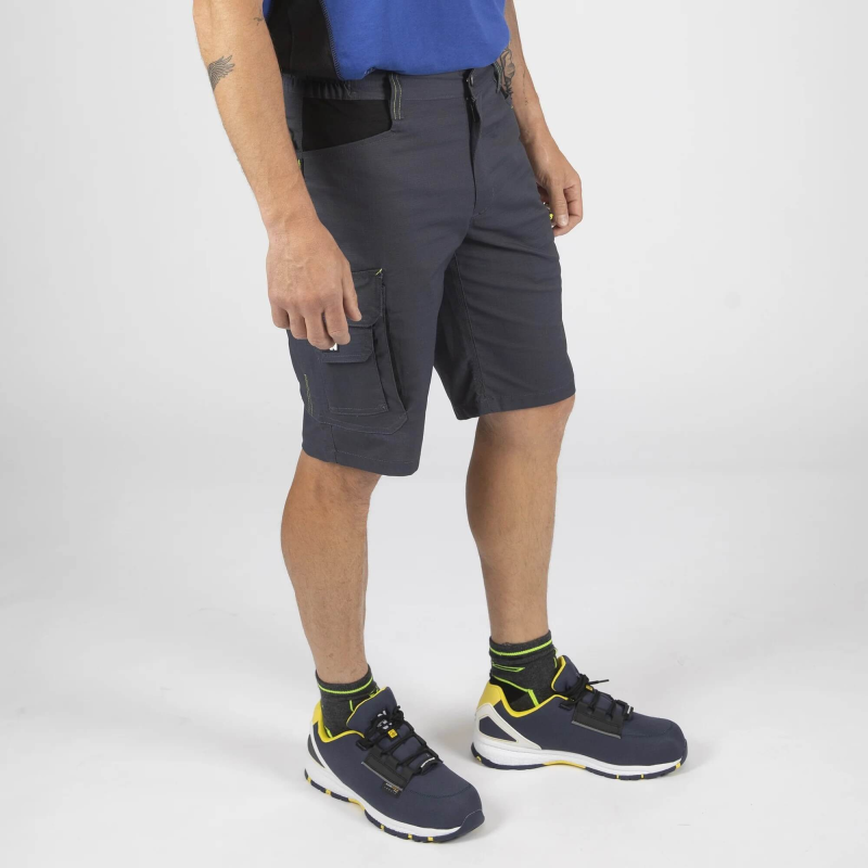 Bermuda de travail ripstop Jack gris Nine Worths - Ultra résistant