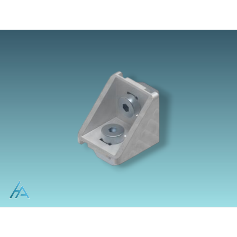 Équerre 20x20 B SET - Montage Précis et Sécurisé