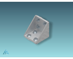 Équerre 90x90 B SET - Montage rapide et sécurisé