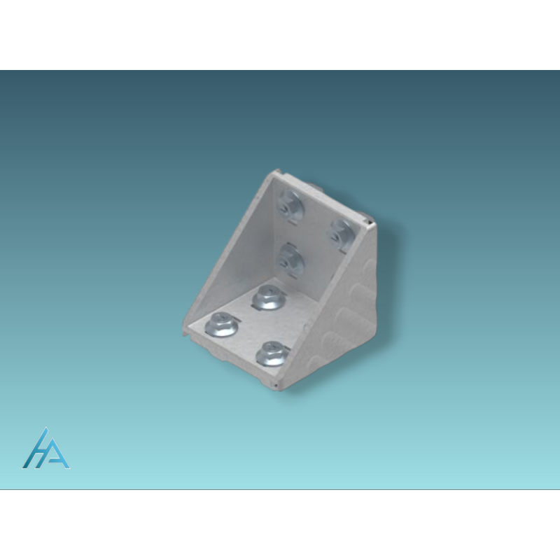 Équerre 90x90 B SET - Montage rapide et sécurisé