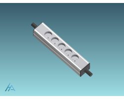 Réglette 5 prises câblée sur 5m + fiche secteur | Solution électrique pratique