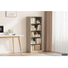 Bibliothèque 'Space' 4 étagères Sonoma - Design moderne et fonctionnel