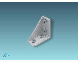 Équerre 20x40 B SET - Montage rapide et sécurisé