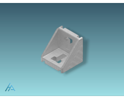 Équerre 50x50 B - Montage rapide et sécurisé