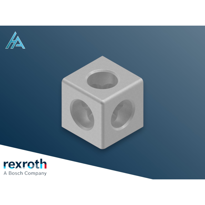 Raccord en cube 45/3 Bosch Rexroth - Sécurité et qualité