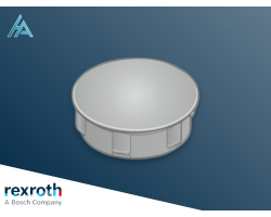 Cache raccord en cube D12 gris Bosch Rexroth - Jouets et Jeux