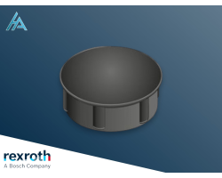 Cache raccord en cube D24, Noir ESD Bosch Rexroth - Protection professionnelle