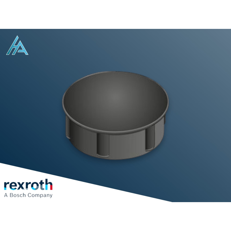 Cache raccord en cube D24, Noir ESD Bosch Rexroth - Protection professionnelle