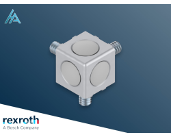 Raccord en cube 20/3 SILVER SET Bosch Rexroth - Design haut de gamme