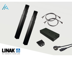 Système de réglage en hauteur avec vérins Linak DL17 - 140kg