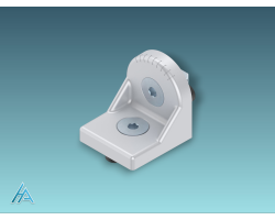 Équerre R40x43 Silver SET Bosch Rexroth - Assemblage Précis