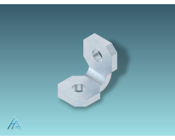 Équerre interne 6 Bosch Rexroth - Assemblage de qualité