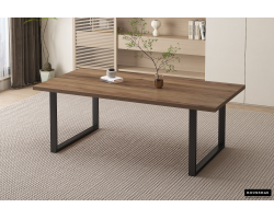 Table Alexander 200 cm en décor mango - Meubles modernes