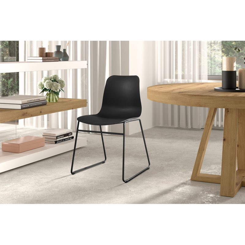 Chaise 'Marie' PP Noir - Élégance et confort pour votre intérieur