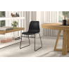Chaise 'Marie' PP Noir - Élégance et confort pour votre intérieur