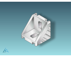 Équerre 30X30 B - Montage rapide et précis