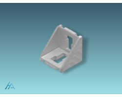 Équerre 40x40 B - Montage rapide et précis