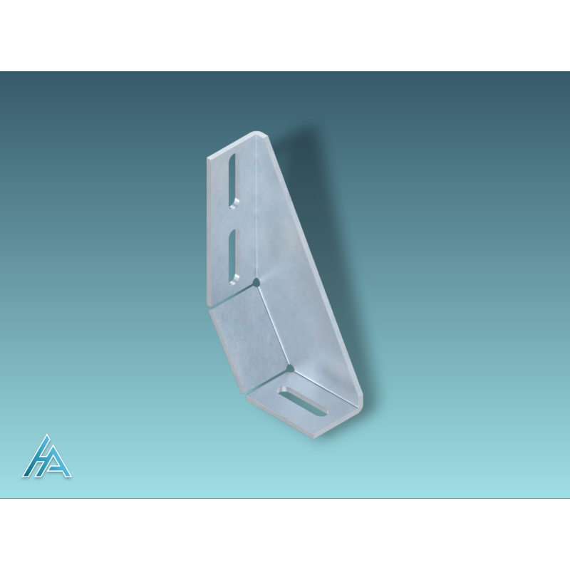 Équerre de fondation 160x90x42x4 Bosch Rexroth - Sécurisation optimale