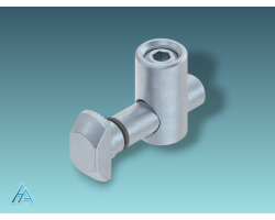 Jonction rapide 0° R8 B Acier inoxydable Bosch Rexroth - Qualité supérieure