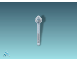 Cheville M8x80-15 Bosch Rexroth 3842526560 - Ancrage fiable et durable