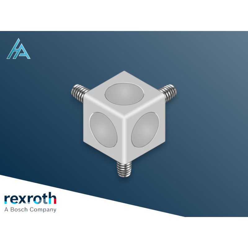 Raccord en cube 40/3 SET Bosch Rexroth - Jouets et Jeux