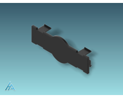Cache D17 x 44.6 ESD pour jonction à boulons | Protection anti-ESD