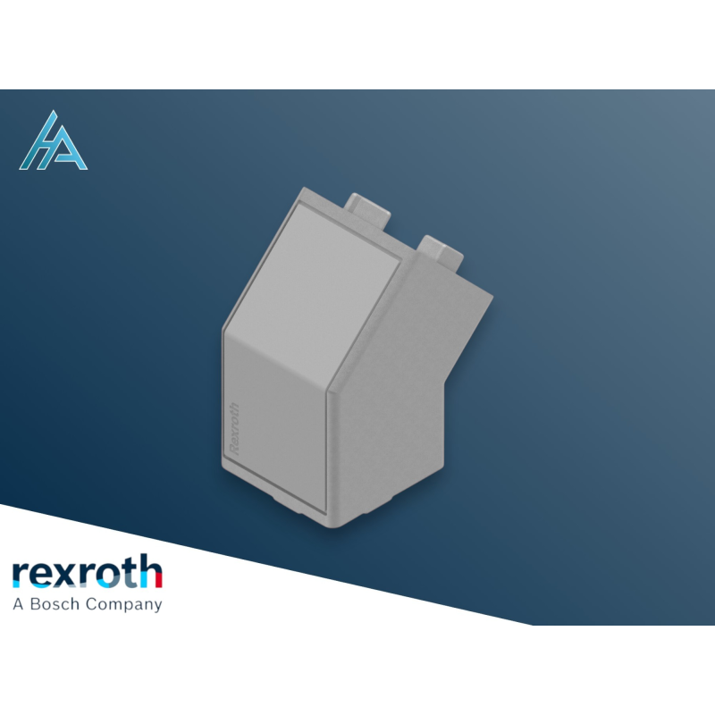 Élément de jonction 45° 45x45 gris Bosch Rexroth - Raccords de connexion