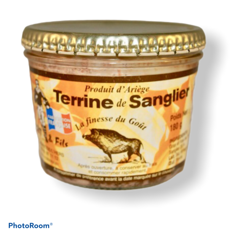 Terrine de sanglier ariégeoise - Épicerie fine