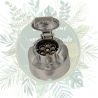 Prise socle femelle 7 broches métal 12V pour jardinage et remorques