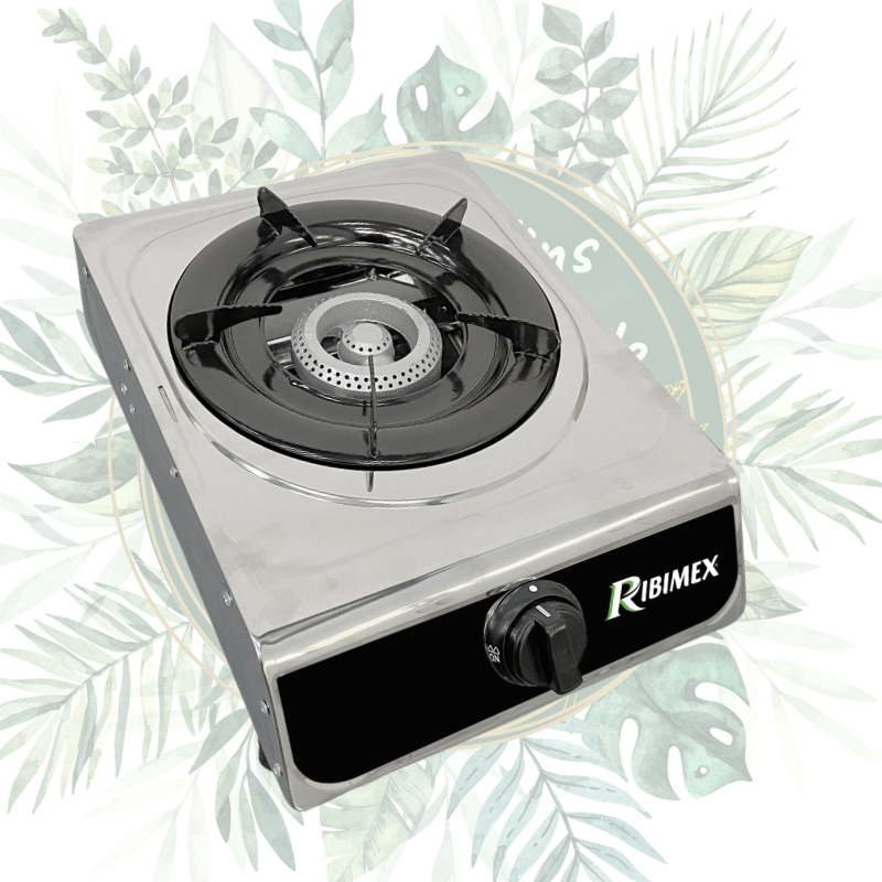 Réchaud gaz inox 1 feu 2,9 kW – Butane/Propane pour vos repas en plein air