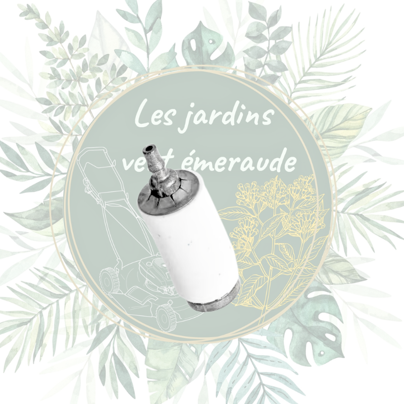 Filtre à essence adaptable 2 temps pour équipement de jardin
